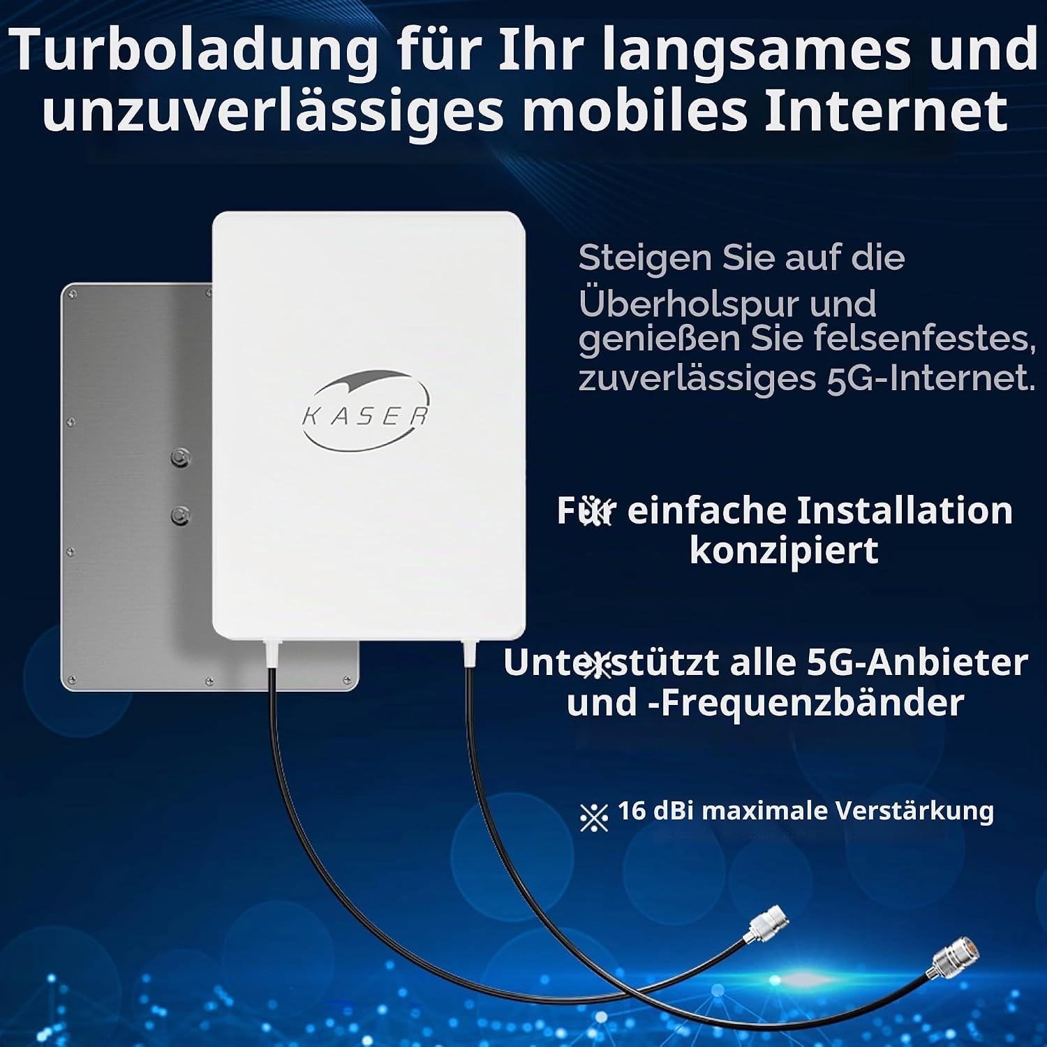 5G Richtantenne N78 MIMO 15dBi 3300-3800 MHz - bis zu 64% Rabatt