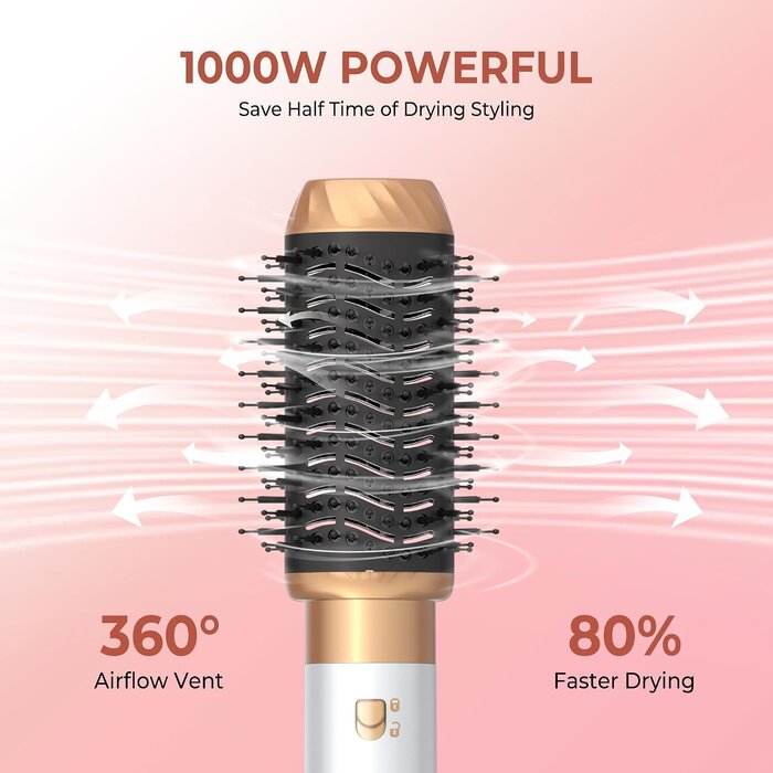Mogawave 6-in-1 Airstyler Haarstyler mit 1000W - Sparen Sie bis zu 62% bei Outlet-Ware