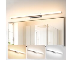 LED-Spiegelleuchte 60cm IP44 - 3 Lichtfarben - bis zu 56% Rabatt