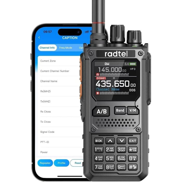 8W Handfunkgerät mit Bluetooth - 960 Kanäle - bis zu 33% günstiger