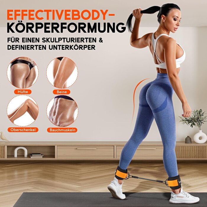 Widerstandsbänder Set für Beintraining - Jetzt bis zu 31% Rabatt sichern!