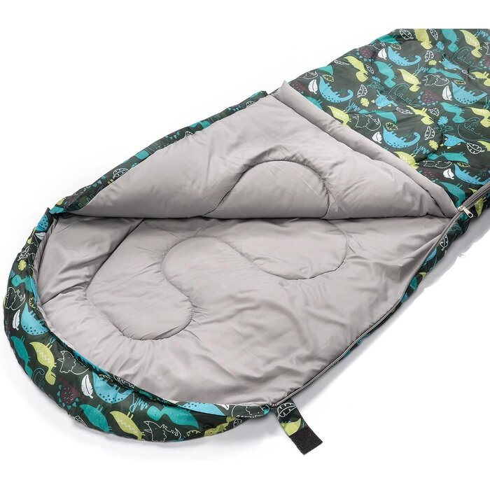 Kinderschlafsack Mumienform Dino-Design - Bis zu 32% günstiger