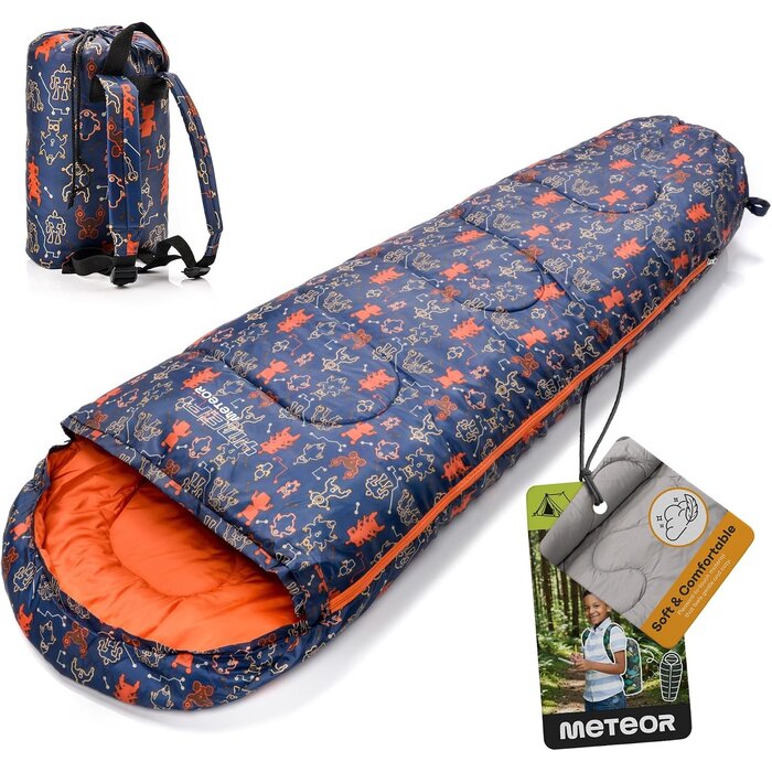 Kinderschlafsack Mumienform Dino-Design - Bis zu 32% günstiger