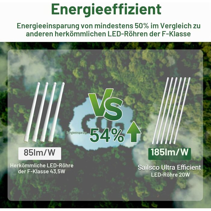 6x LED T8 Leuchtstoffröhren 150cm 20W 4000K - bis zu 63% günstiger