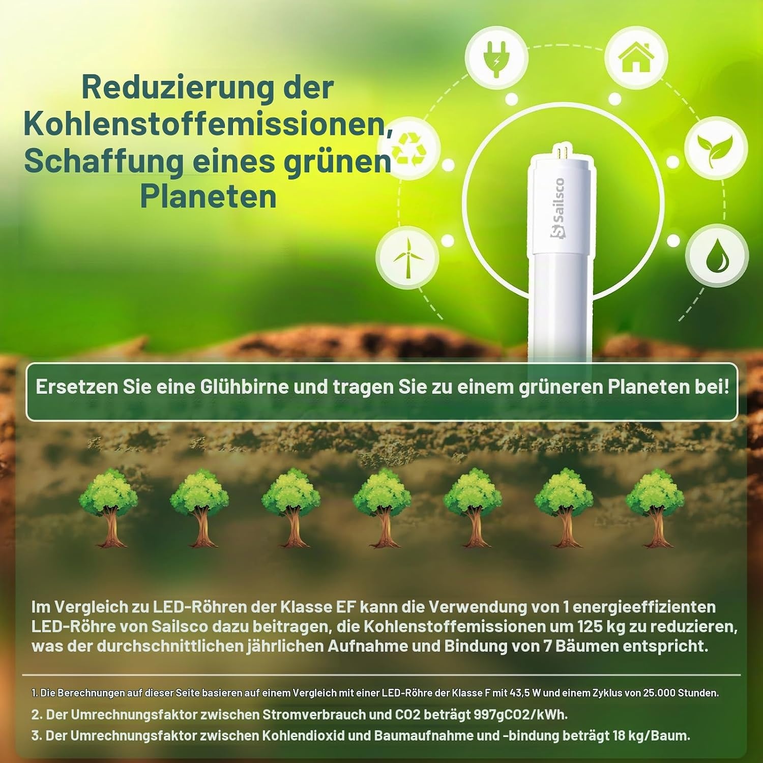 6x LED T8 Leuchtstoffröhren 150cm 20W 4000K - bis zu 63% günstiger