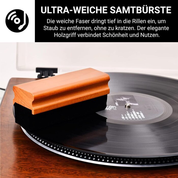 Vinyl Reinigungsset 4-in-1 für Schallplatten - Sparen Sie bis zu 55%!