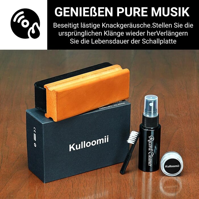 Vinyl Reinigungsset 4-in-1 für Schallplatten - Sparen Sie bis zu 55%!