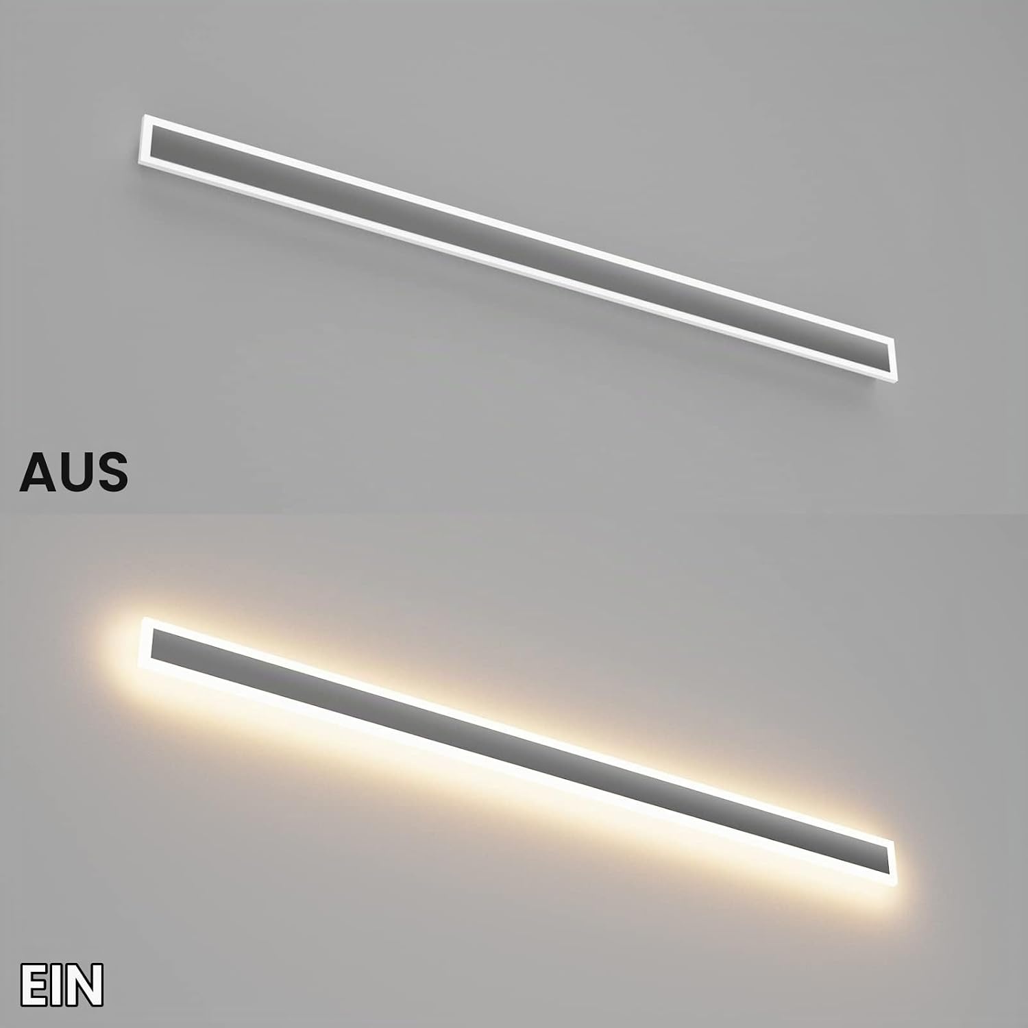 Moderne LED Wandleuchte 150cm IP54 Warmweiß - jetzt bis zu 61% reduziert