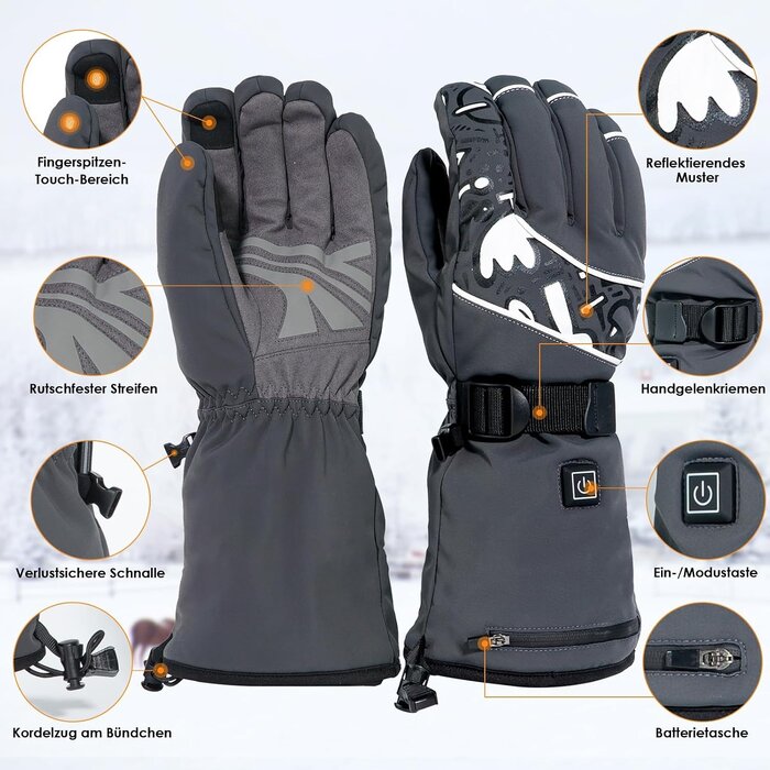 Beheizbare Thermohandschuhe mit Akku - Bis zu 56% Rabatt im Outlet