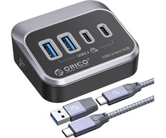 USB-Hub 4-Port 10Gbps, 2x USB-C & 2x USB-A - Jetzt bis zu 57% sparen