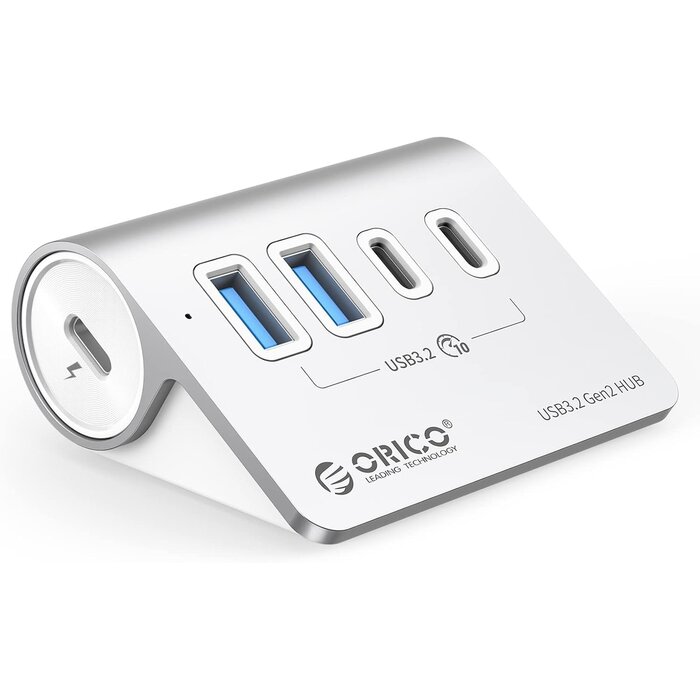 USB-C Hub 4-Port 10Gbps Aluminium - MacBook kompatibel - bis zu 61% Rabatt
