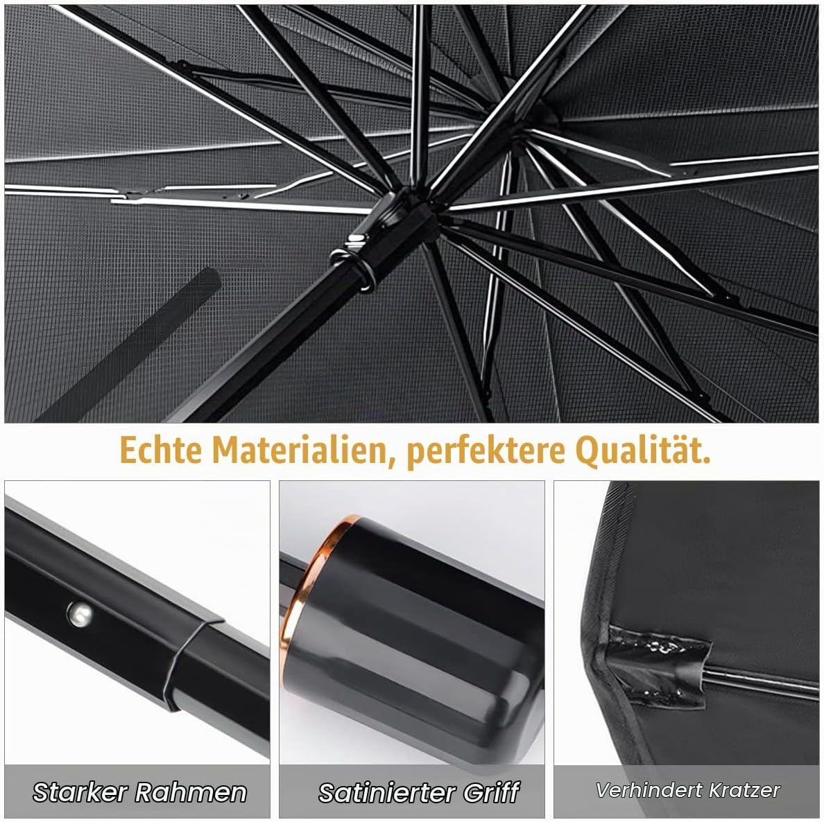 Auto Sonnenschutzschirm faltbar 135x79 cm - Bis zu 53% Rabatt