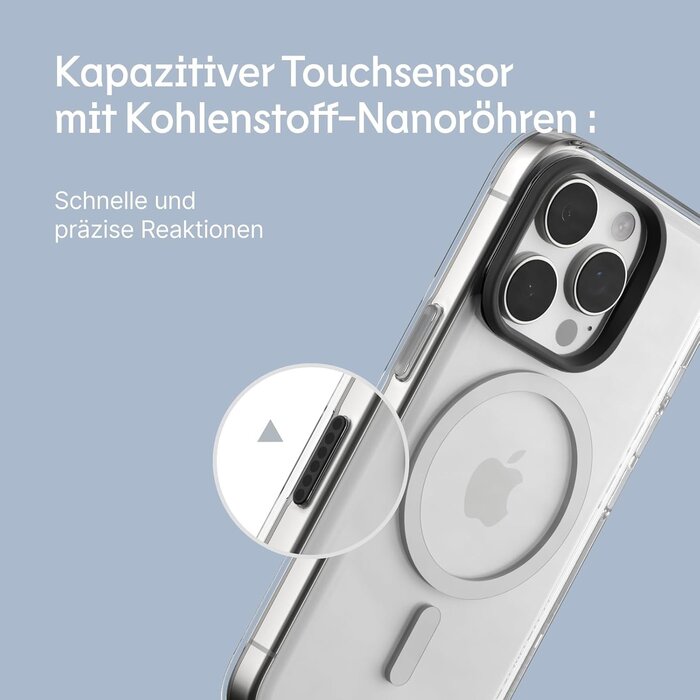 iPhone 16 Pro Schutzhülle MagSafe & Kamera-Steuerung - Schwarz | Bis zu 55% Rabatt