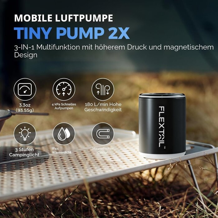 Tragbare elektrische Mini-Luftpumpe - jetzt bis zu 60% Rabatt sichern