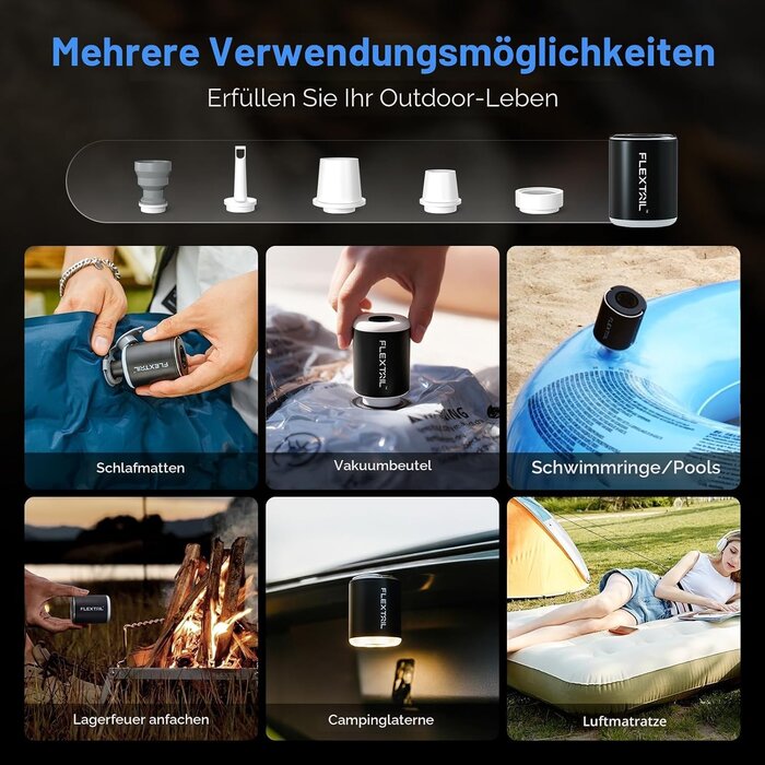 Tragbare elektrische Mini-Luftpumpe - jetzt bis zu 60% Rabatt sichern