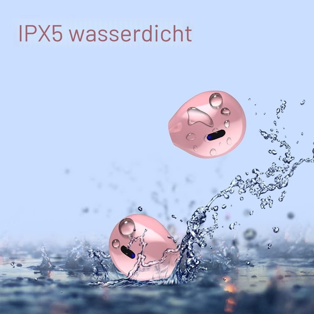 Kabellose Mini Bluetooth-Ohrhörer - Elfenbein, bis zu 57 % reduziert