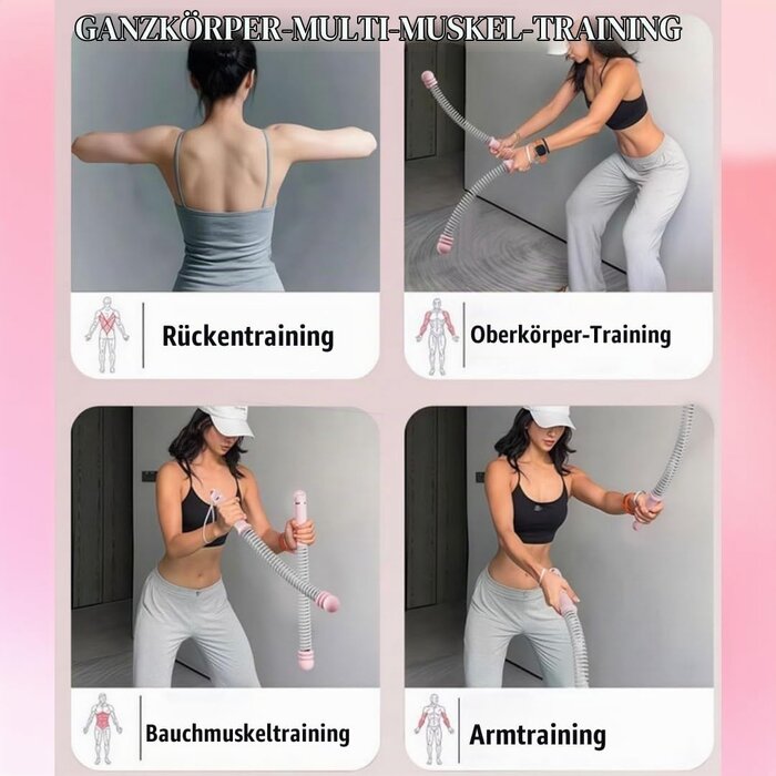 Kabelloses Battle Rope - Fitness für zu Hause - Jetzt bis zu 59% sparen
