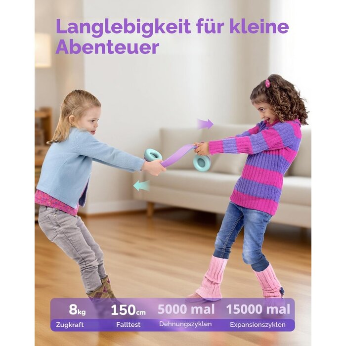 Kabellose Kinder-Kopfhörer mit ANC - Lila - Bis zu 62% Rabatt