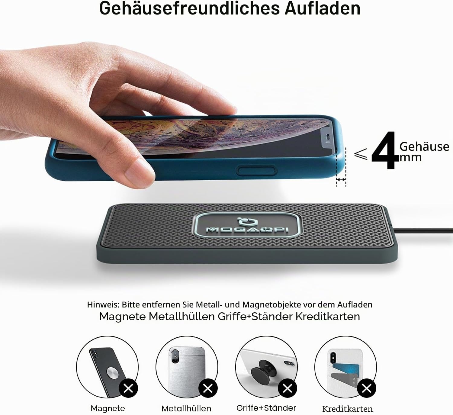 Kabellose KFZ-Ladestation 15W + 20W USB-Ladegerät - Jetzt bis zu 56% sparen