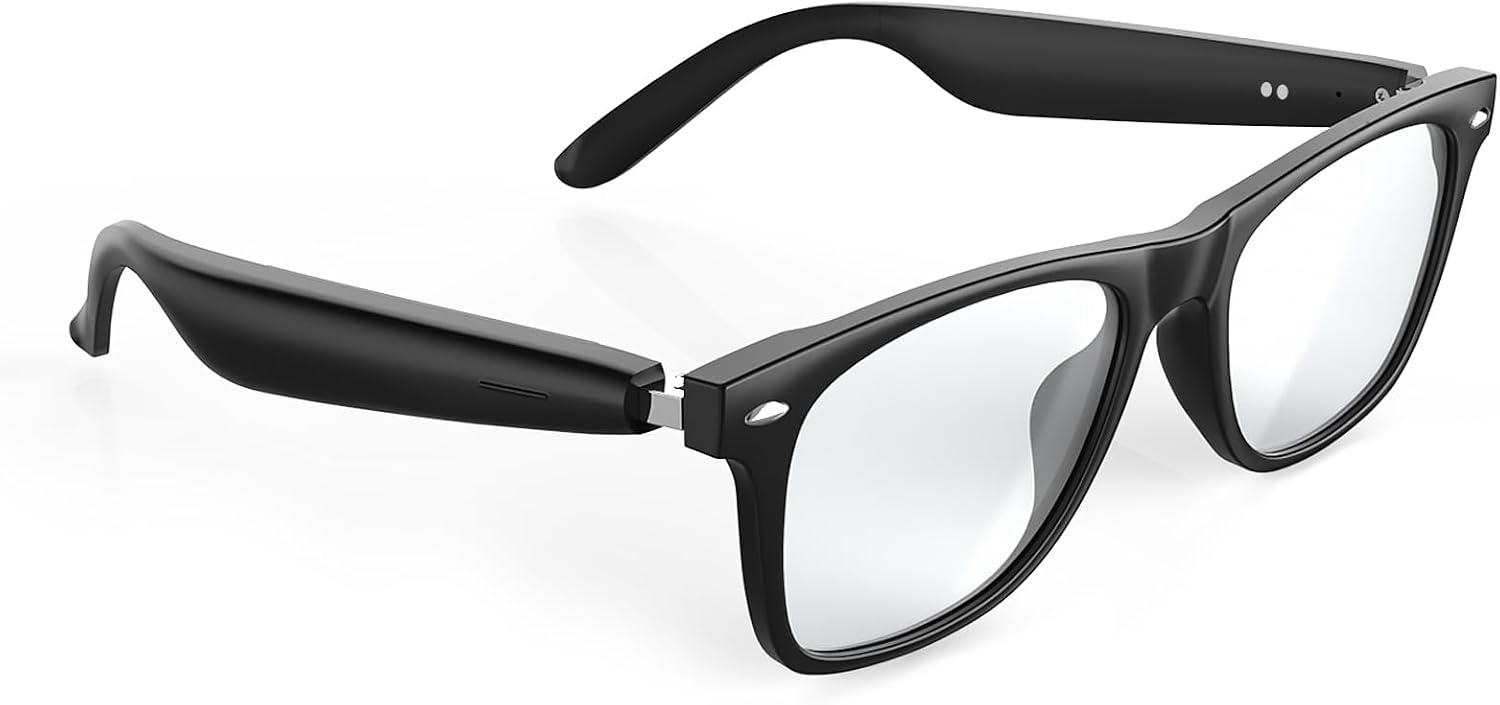 Smarte Audio-Brille mit UV- & Blaufilter - Open-Ear - bis zu 57% Rabatt