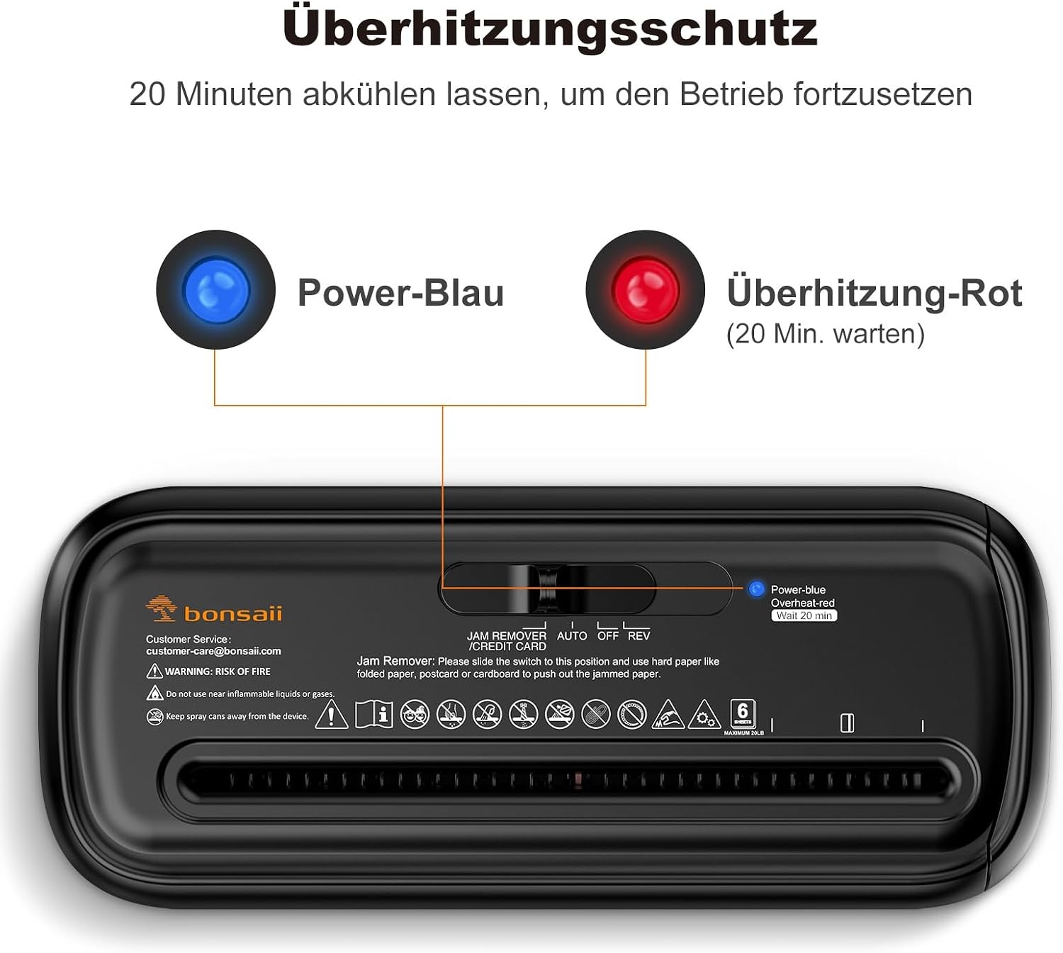 Aktenvernichter Streifenschnitt mit Teleskoparm - bis zu 60% Rabatt!