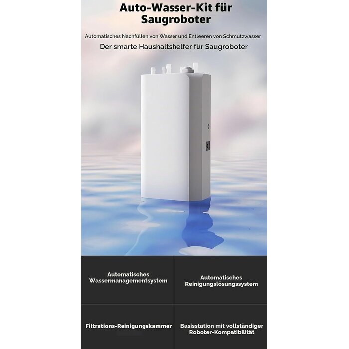 Automatisches Wasseranschluss-Set für Saugroboter - bis zu 59% sparen