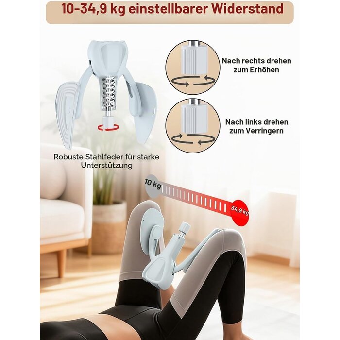 Beckenbodentrainer verstellbar 10-35 kg - Bis zu 59% Rabatt im Outlet