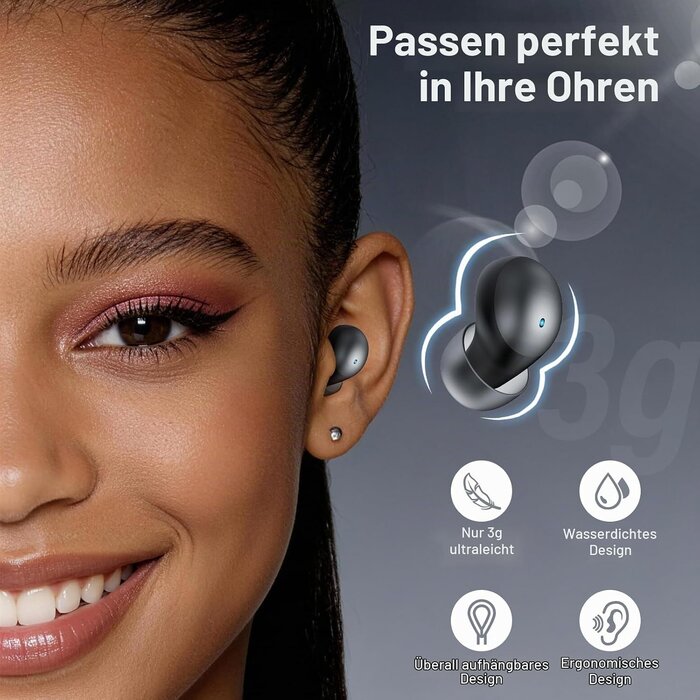 Schlaf-Ohrhörer mit Soundtherapie & Bluetooth 6.0 - jetzt bis zu 58% reduziert