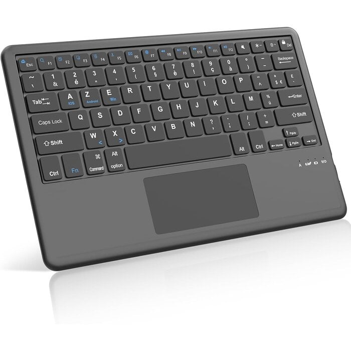 Tastaturhülle für 12,7 Zoll Tablet mit Touchpad - Schwarz - Bis zu 58% Rabatt