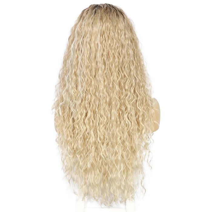 Blonde Locken-Perücke Lace-Front 26 Zoll - jetzt bis zu 59% günstiger sichern