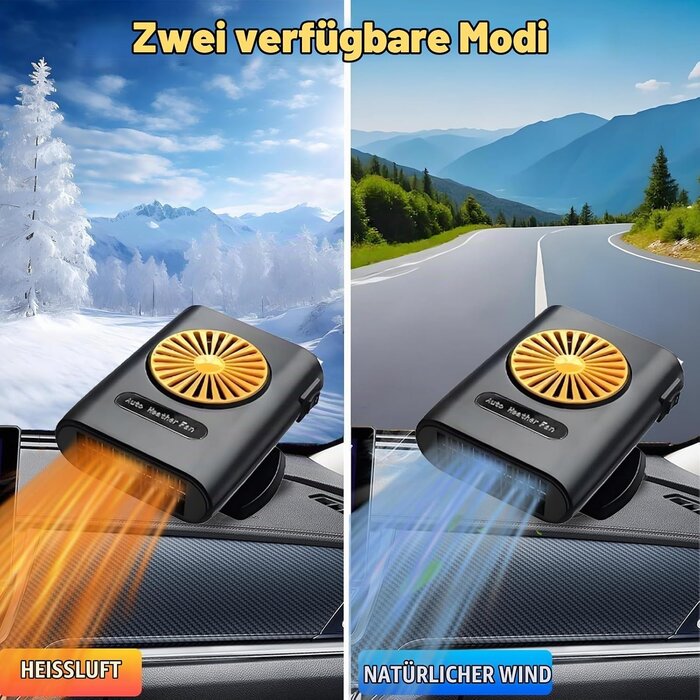 Tragbare Auto-Heizung & Enteiser 12V - Jetzt bis zu 30% Rabatt sichern