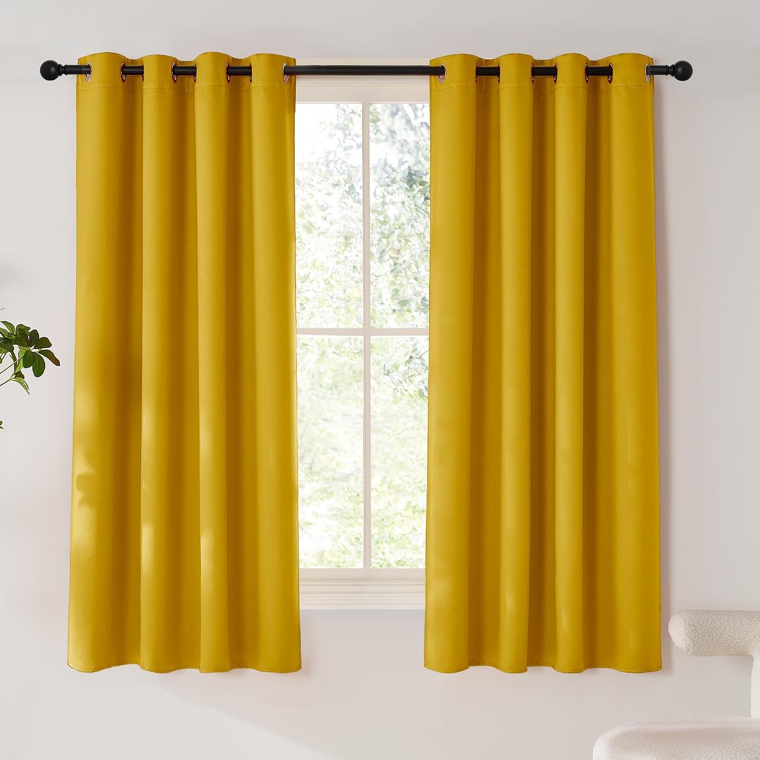 Edles Thermovorhang Set Gold, 140x175 cm - Jetzt bis zu 33% sparen