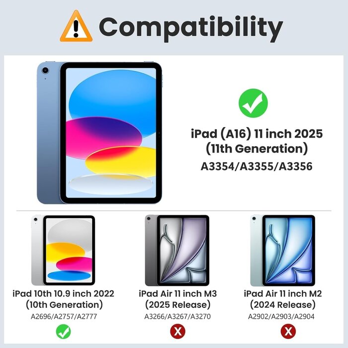 Schutzhülle für iPad 10. Gen. 10,9 Zoll Braun - bis zu 58% reduziert