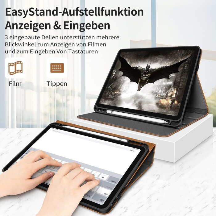 Schutzhülle für iPad 10. Gen. 10,9 Zoll Braun - bis zu 58% reduziert