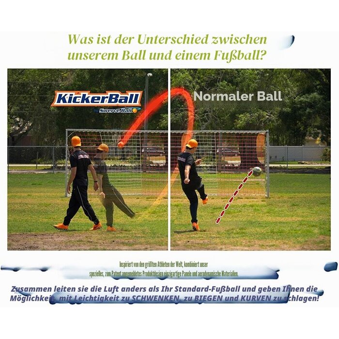 Trick-Fußball für Profi-Effet, 22 cm - jetzt bis zu 59% Rabatt sichern!