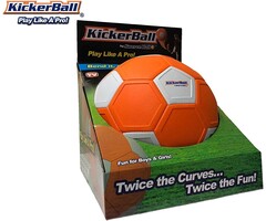 Trick-Fußball für Profi-Effet, 22 cm, Oranje-Weiß, jetzt bis zu 49% sparen