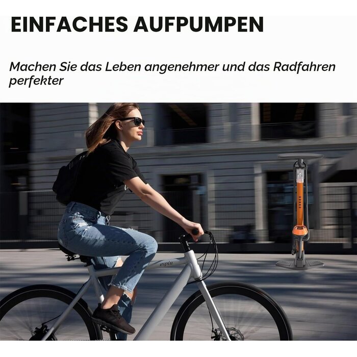 Robuste Standluftpumpe bis zu 11 Bar - jetzt bis zu 59% Rabatt