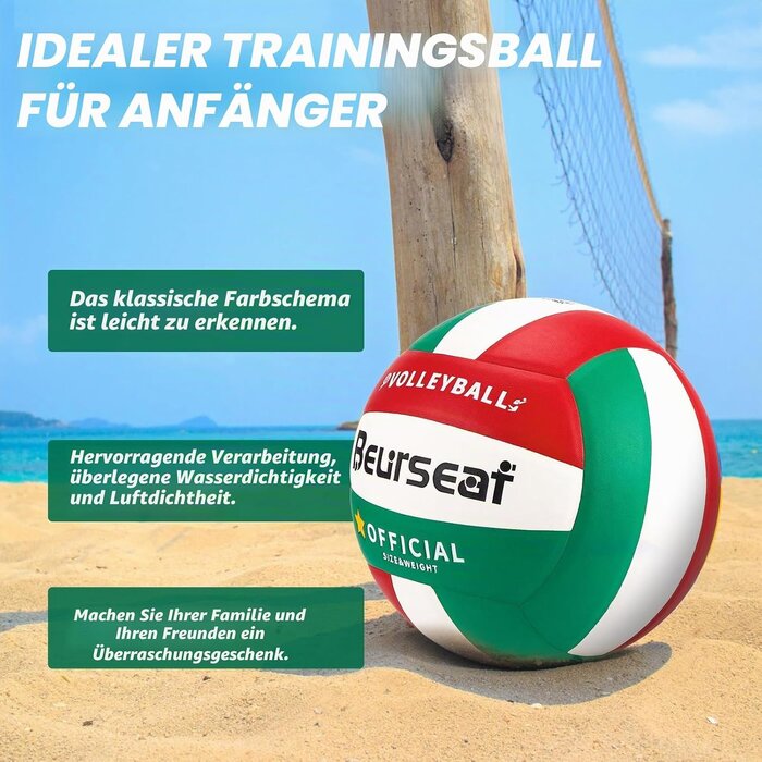 Volleyball Soft Touch Größe 5 - Robust & Anfängerfreundlich - bis zu 58% Rabatt