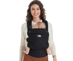 Ergonomische Babytrage bis 20 kg - Schwarz - bis zu 52% Rabatt