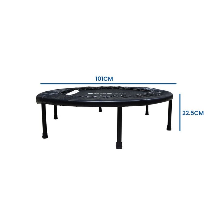 Fitness Trampolin klappbar - 101 cm - Gelenkschonend - Bis zu 31% Rabatt