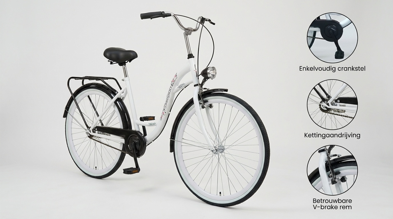 Viking Choice Mädchenfahrrad 26 Zoll Singlespeed - Robuster Cityflitzer bis zu 26% günstiger