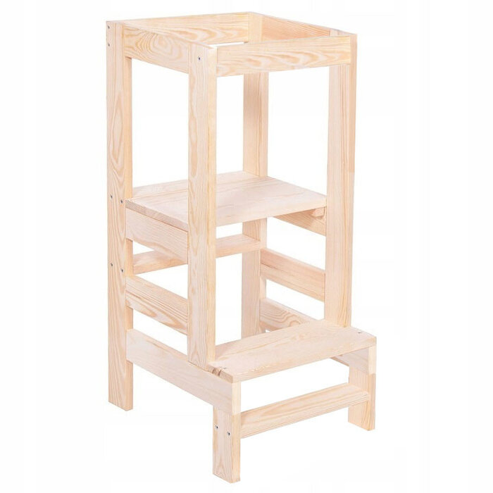 Viking Choice Lernturm aus Kiefernholz - Höhenverstellbar - Outlet-Angebot bis zu 40% Rabatt