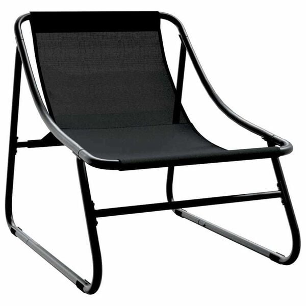 Vidaxl Modernes Gartenmöbel-Set, 2-tlg., Schwarz - Jetzt bis zu 35% sparen