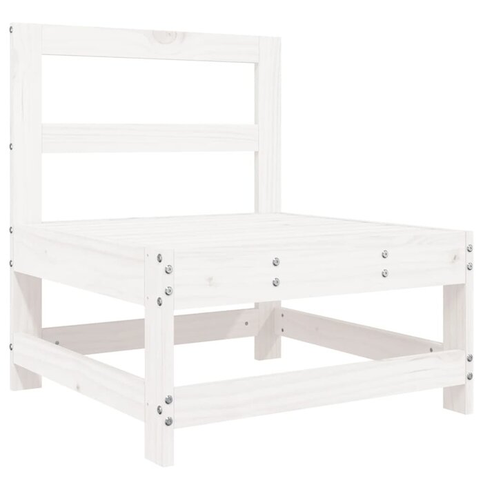 Vidaxl 4-tlg. Garten-Loungeset Kiefer Weiß - Outlet bis zu 35% reduziert