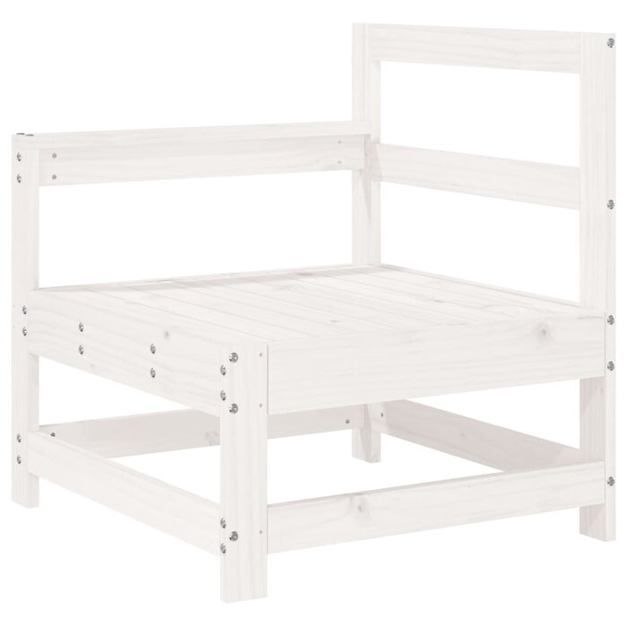 Vidaxl 4-tlg. Garten-Loungeset Kiefer Weiß - Outlet bis zu 35% reduziert
