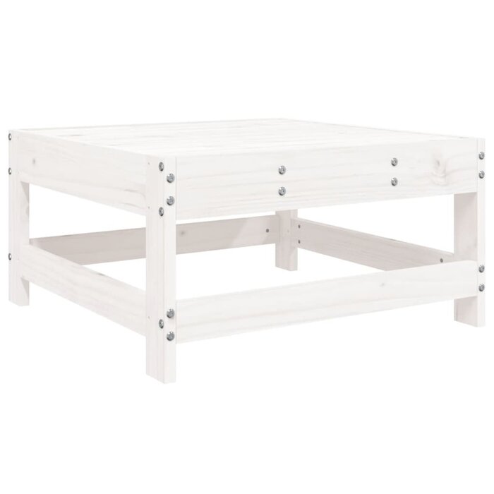 Vidaxl 4-tlg. Garten-Loungeset Kiefer Weiß - Outlet bis zu 35% reduziert