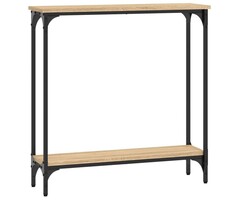 Vidaxl Konsolentisch Sonoma Eiche 75x22,5x75 cm - Industrie-Design - bis zu 39% Rabatt