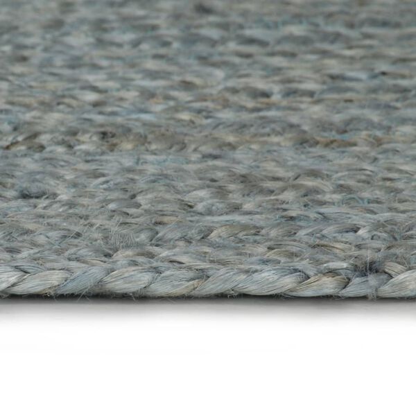 Vidaxl Runder Jute-Teppich 180cm, Olivgrün - Handgeflochten - bis zu 34% sparen
