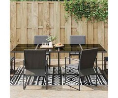 Vidaxl Außenteppich ARAKIL 160x230cm - Schwarz - Bis zu 38% Rabatt
