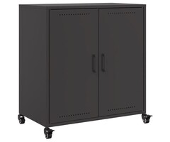 Vidaxl Modernes Sideboard aus Stahl, Schwarz, 68x39x72 cm - Jetzt bis zu 41% sparen
